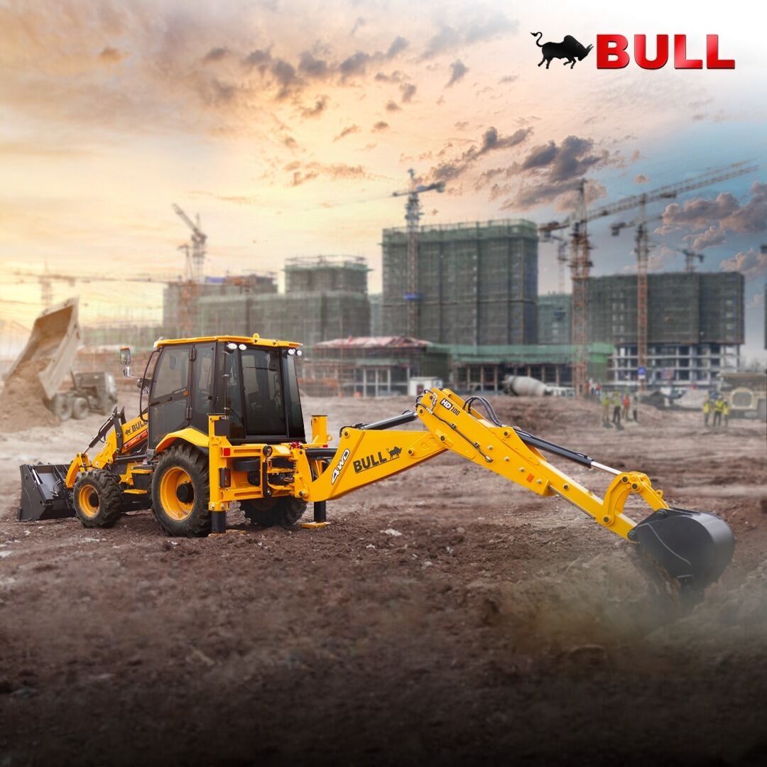 Bull HD retroexcavadora imagen promocional