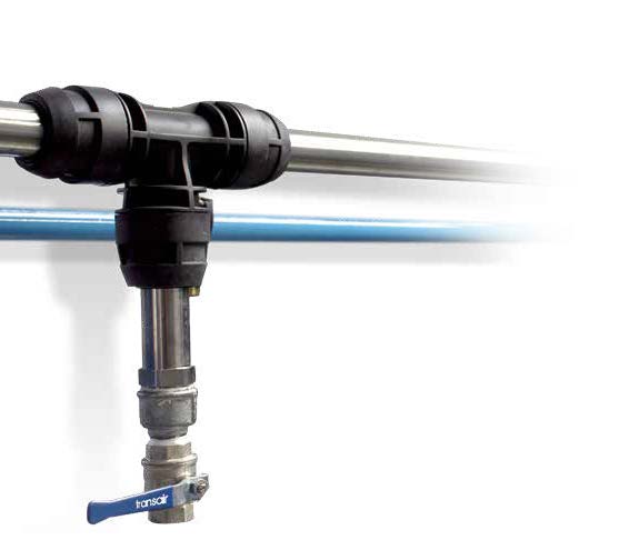 Sistema Transair® Parker tuberías de aluminio para aire comprimido