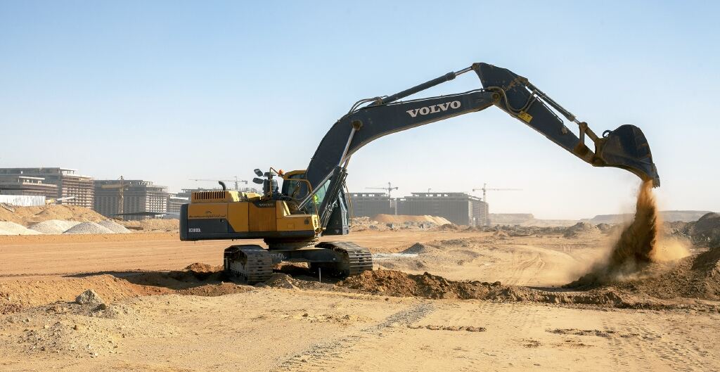 Equipos para construcción y minería en obra